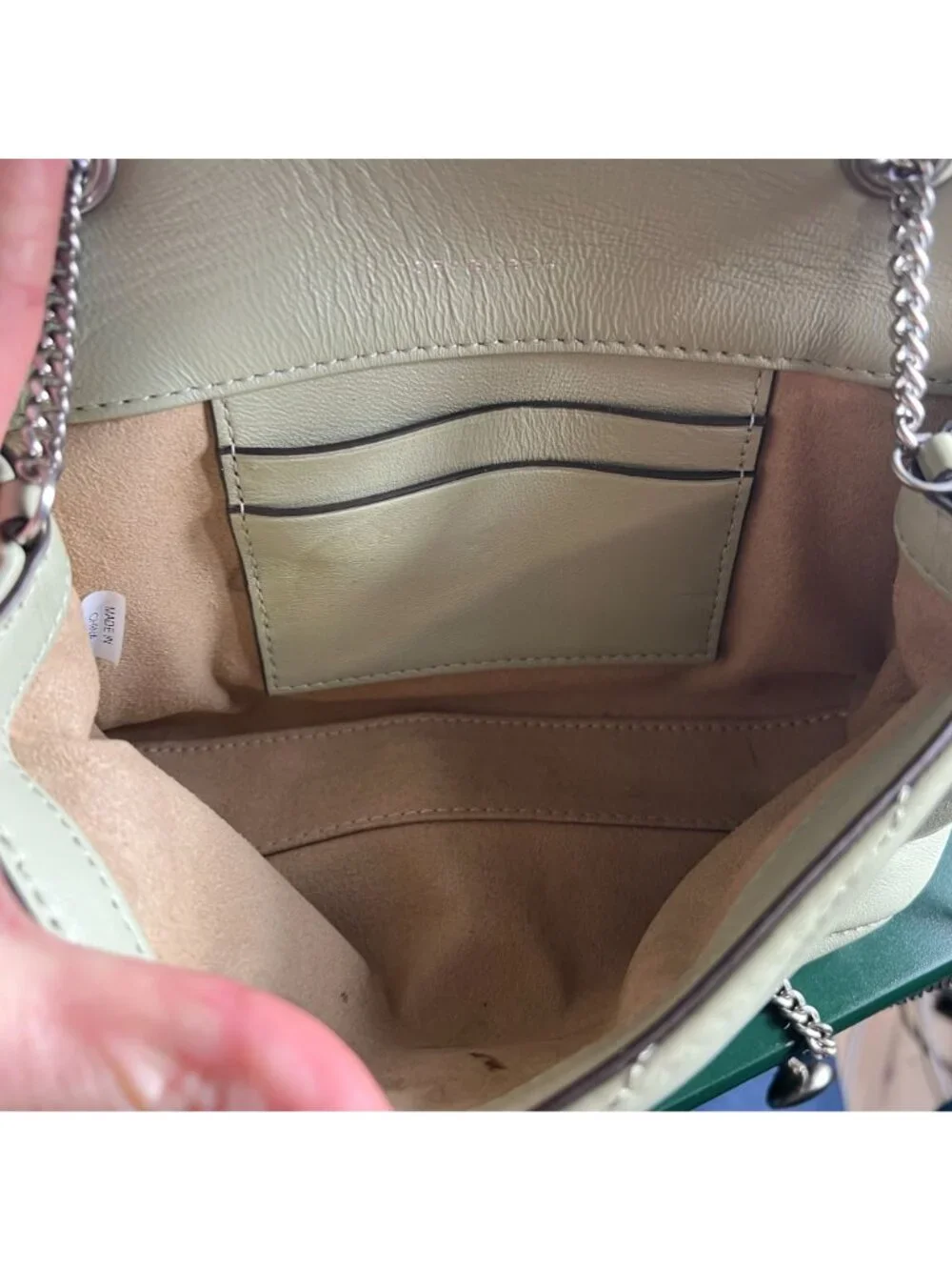 ADORABLE!! AUTHENTIC TORY BURCH SAGE GREEN KIRA HANDBAG